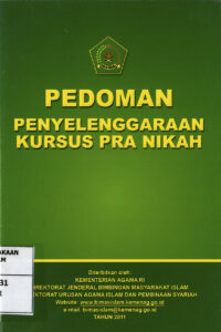 buku pedoman kursus pra nikah